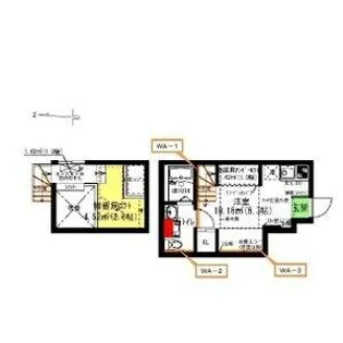 RadIAnce向陽【106号室】の間取り