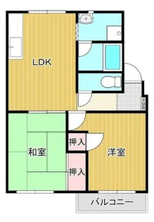 サンヴェルジュⅢ【113号室】の間取り