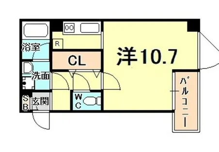TSURUGI【3階】の間取り