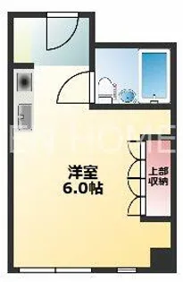 ファンターナ上本町【306号室】の間取り