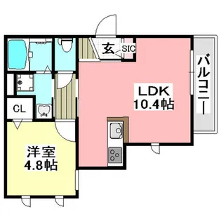 grace【2階】の間取り