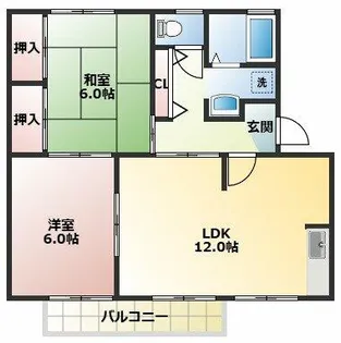 プレヤデスハイツ【1階】の間取り