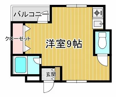 アーバンハイツ【4階】の間取り