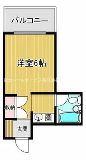 NKシャトー【102号室】の間取り