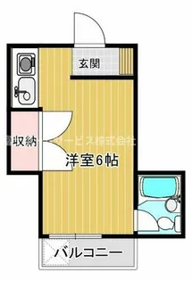 NKシャトー【203号室】の間取り