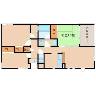 サーティ福弥【2階】の間取り