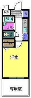 ラパス高倉台【106号室】の間取り