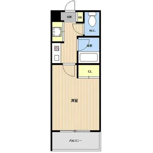 サンフローラ香椎一番館【3階】の間取り