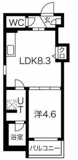 F asecia lani【3階】の間取り