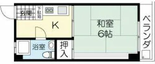 クレアコーポ【3階】の間取り