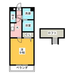 ピュアレジデンス【5階】の間取り