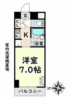 愛知県名古屋市南区呼続2丁目【マンション】の間取り