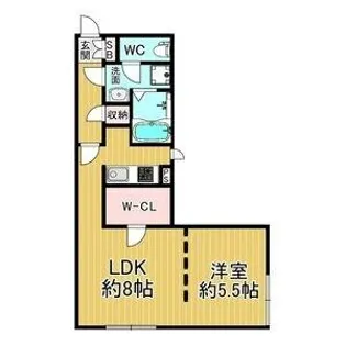 リアライズ名城公園【2階】の間取り