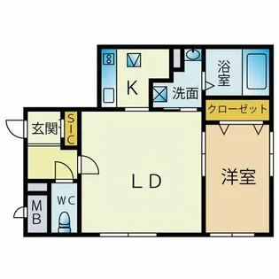 AMISTA【2階】の間取り