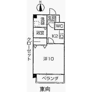 パークハイツ元八事【1階】の間取り