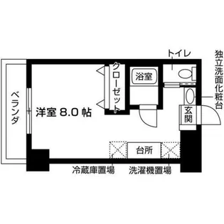ウイステリア新瑞【7階】の間取り