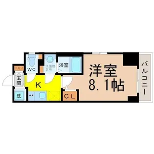 エスプレイス上前津レガシー【2階】の間取り
