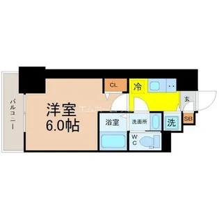 S-RESIDENCE一社(エスレジデンス)【15階】の間取り