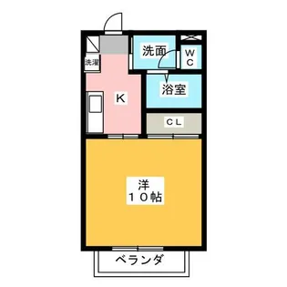 サープラスあじま【2階】の間取り