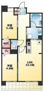 Le・Sel上町台 (ルセル上町台)【7階】の間取り