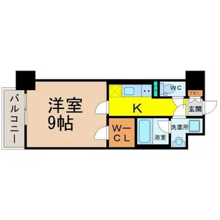 TwinOwls(ツインアウルズ)【4階】の間取り