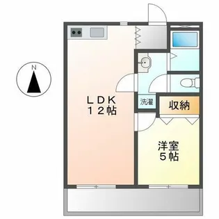 MOONTOWN【4階】の間取り