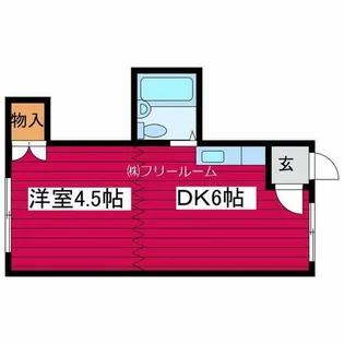 ホワイトハウス【1階】の間取り