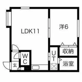 加勢ハイツ【2階】の間取り