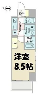 プロシード金山3【4階】の間取り