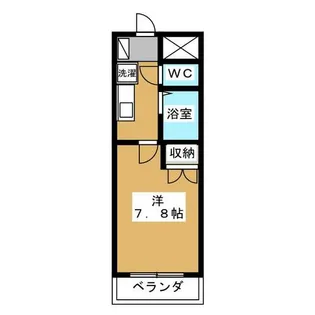 プリマヴェール六番町【5階】の間取り