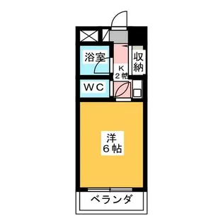 ドミール山田【2階】の間取り