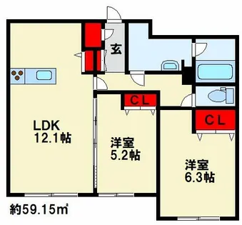 ShaMaison Vivace(シャーメゾン ヴィヴァーチェ)【1階】の間取り