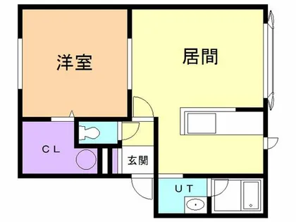 ディアコート5【201号室】の間取り