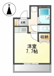 アーバンハイツ城北【2階】の間取り