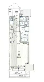 アドバンス神戸ラフィナート【704号室】の間取り