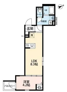 BAILA&Premium(バイラアンドプレミアム)【2階】の間取り