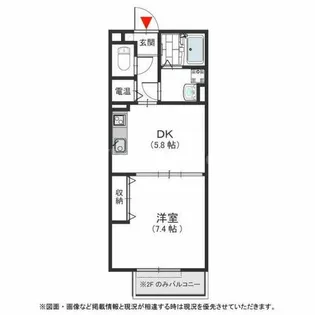 T-Forest B【2階】の間取り