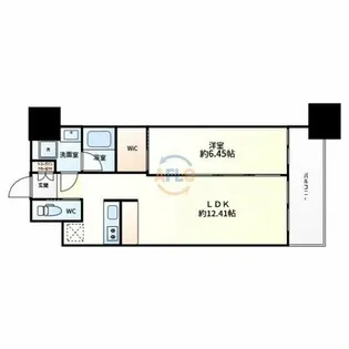 プレジオ帝塚山【3階】の間取り