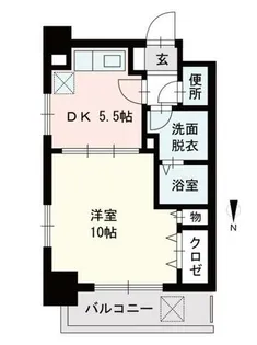 GH舞鶴【903号室】の間取り