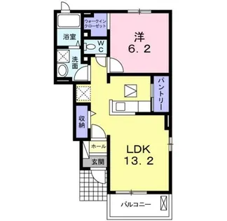セレーノ【1階】の間取り