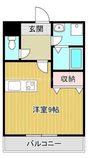 ルミナス大美野【3階】の間取り