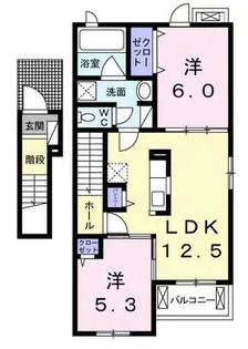 レガーロ ノースⅡ【2階】の間取り