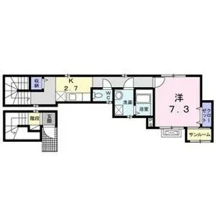 ジエルメ大喜新町【3階】の間取り
