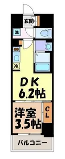 L&Cレジデンス鶴舞公園【4階】の間取り