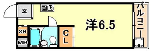 メゾン・ド・エクラン【3階】の間取り