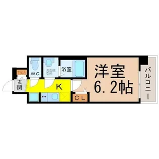 プレサンス鶴舞パーク&ステーション【8階】の間取り