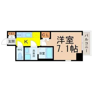 VANCOUVER1118大曽根【3階】の間取り