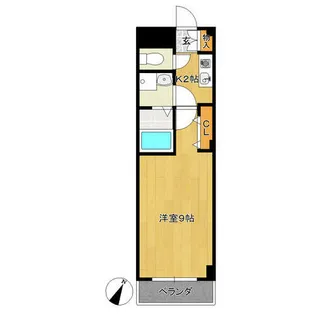 ノビリティマルユウ【1階】の間取り