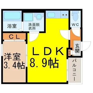 REGALEST LOTUS(レガリストロータス)【1階】の間取り