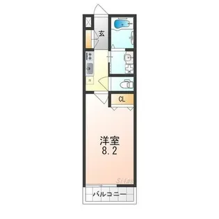 リレックス緑ヶ丘中町【3階】の間取り